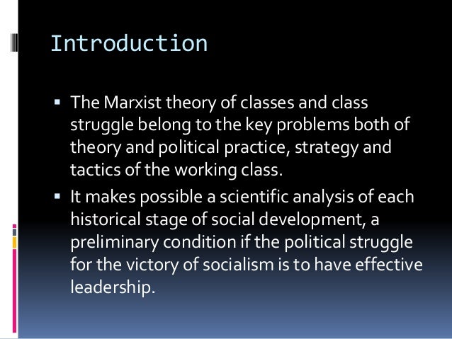 Understanding Marx: Class Struggle